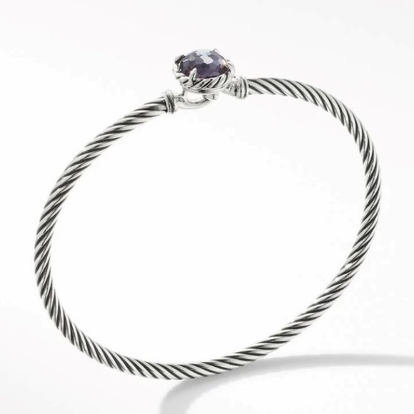 David Yurman Petite Chatelaine® Bracelet with Black Orchid